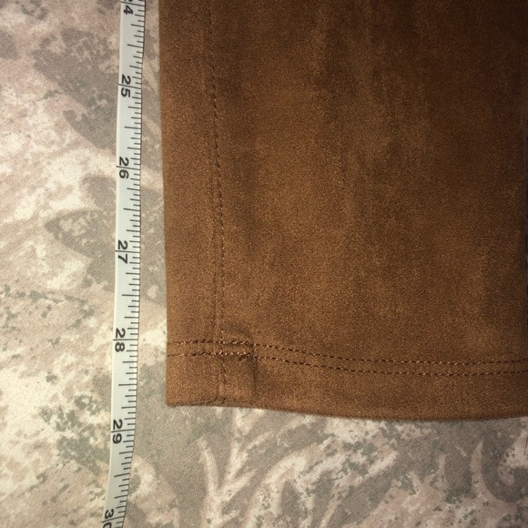 Sneak Peek Skinny Pants Camel Stretchy M NWOT - Picture 3 of 8
